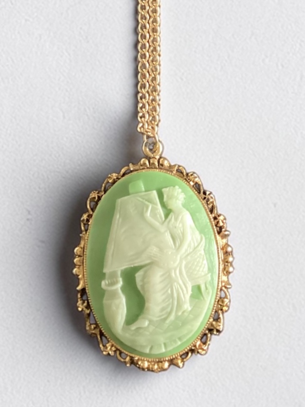 Vintage Cameo Necklace